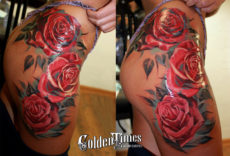 розы тату | Roses tattoo